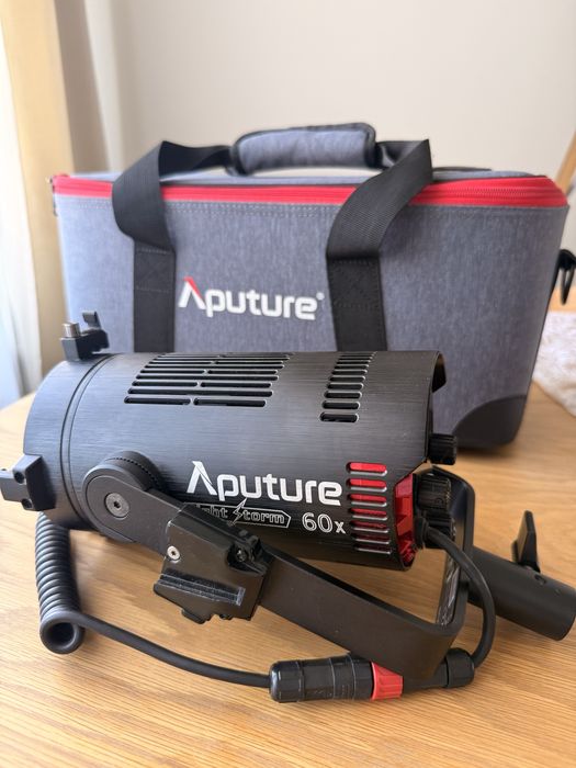 Aputure LS 60x Light Storm + torba + zasilacz V-Mount Newell