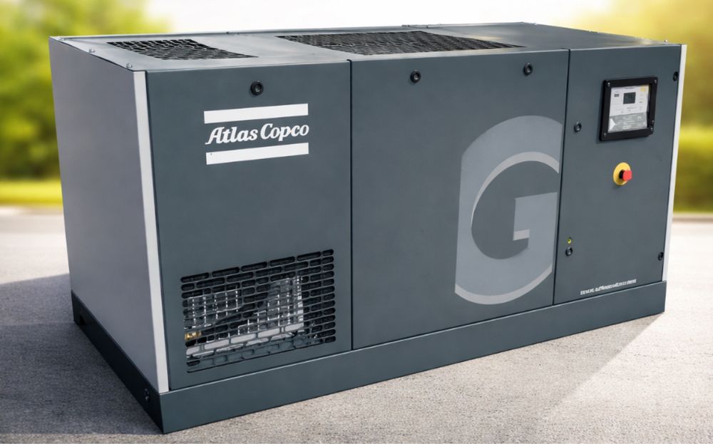 Śrubowa sprężarka kompresor atlas copco ga22ff