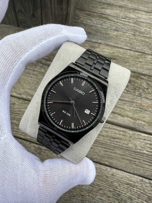 Годинник Casio MTP-B145 total black | Часы наручные vc 01 | Касио A159