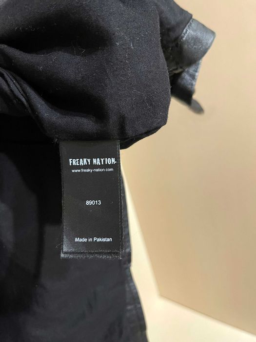 Freaky Nation, 100% натуральна шкіряна куртка