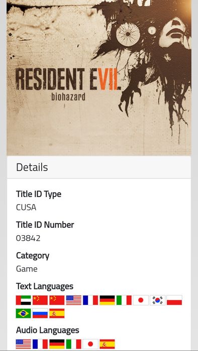 Resident Evil 7 Biohazard PL na PS4 BDB stan +Bezpłatny Update PS5 +VR
