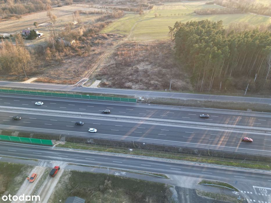 Działka Czosnów 9100 m² 70x120m droga ekspresowa S7 - Widok 5