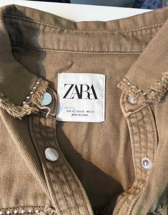 Camisa/casaco estilo cowgirl - Zara