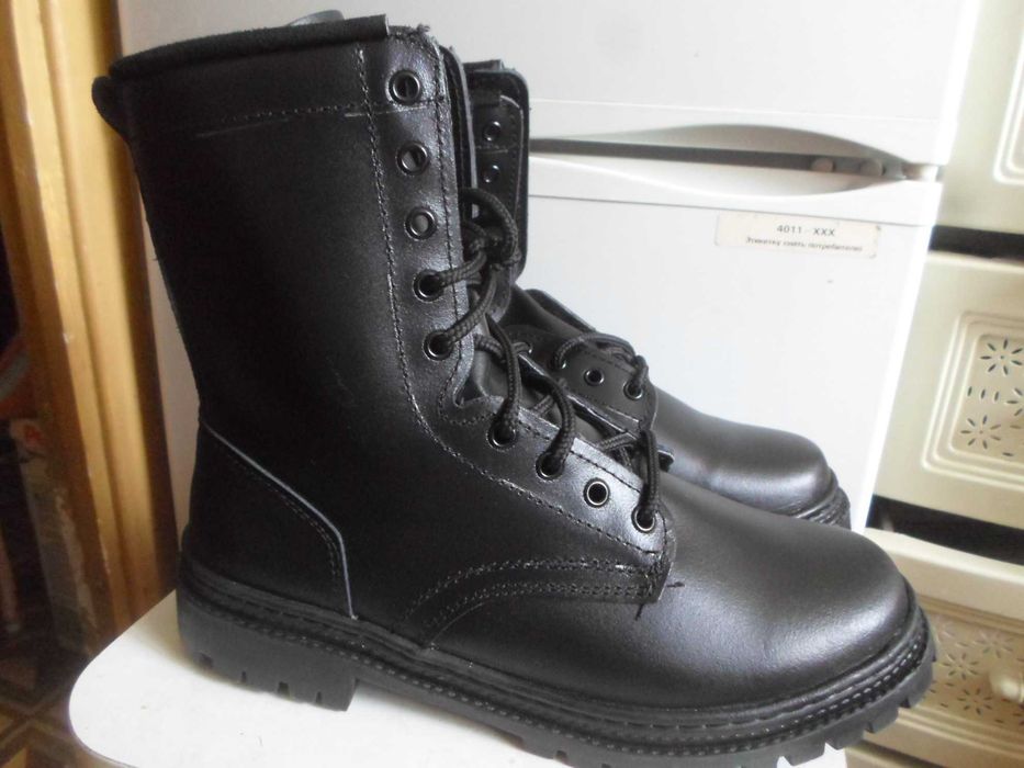 Ботинки демисезон Guess/берцы кожа