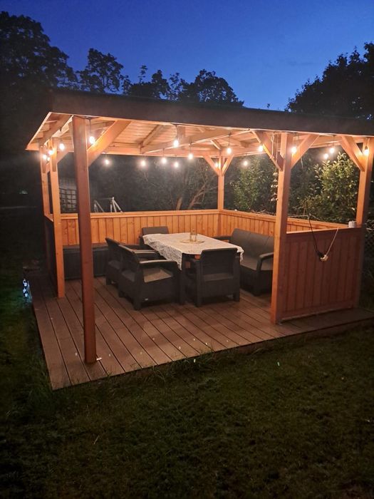 Przytulny domek nad morzem z tarasem i wiata do wynajęcia