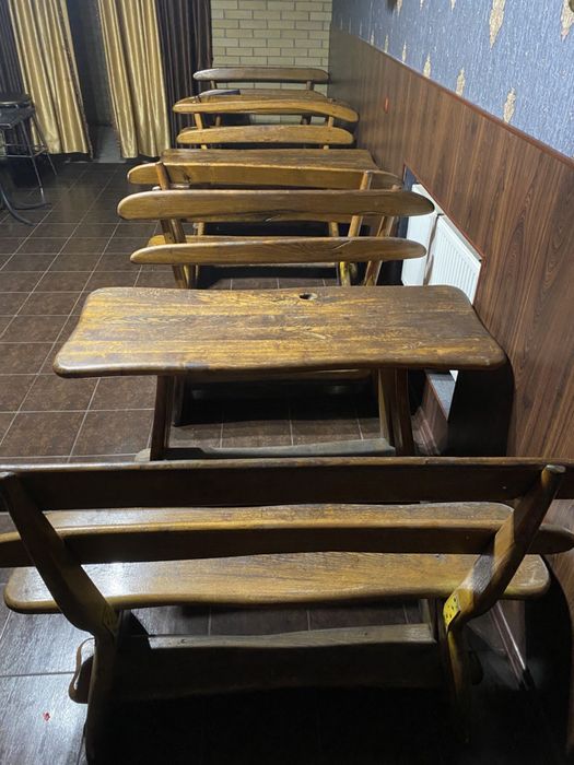 Продам дубовые столы и лавочки комплектами