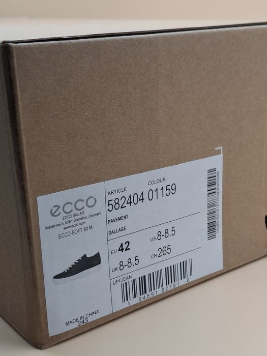 Кеди  ECCO Soft 60 Нові 42, 43, 44, 45р.