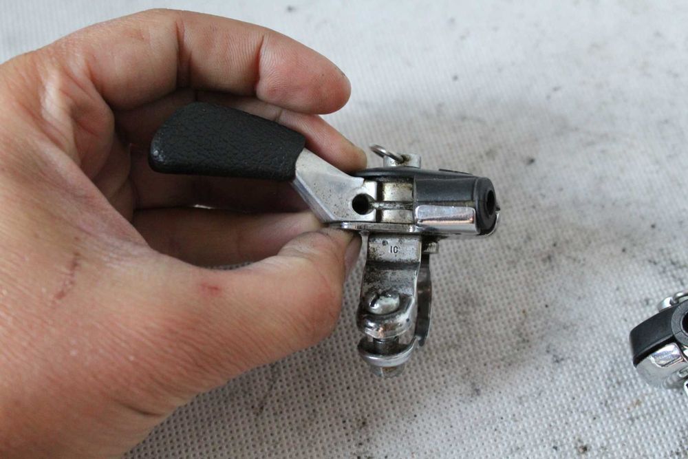 manetki THUMB shimano SL-MT50 lata 80'  retro mtb 3x6s 0825cis