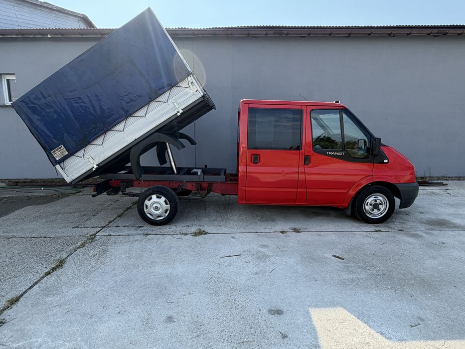 Ford transit brygadowka wywrot 7 osobowy