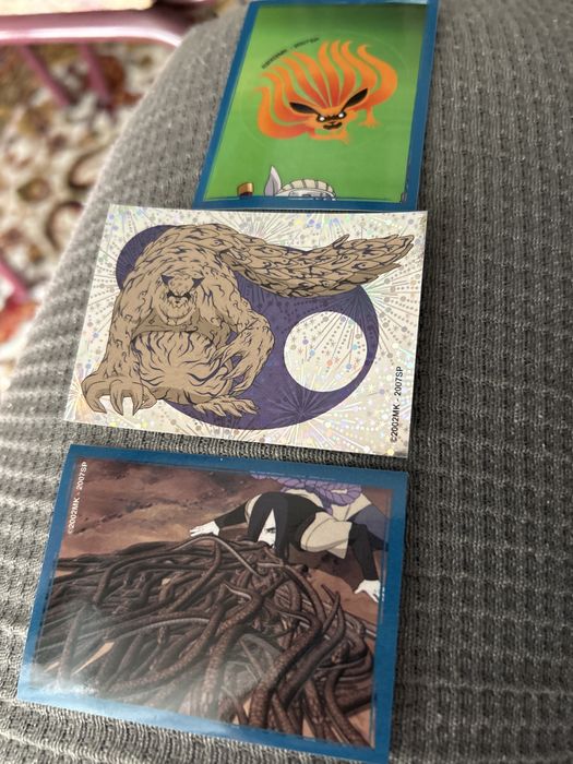 Cromos Naruto dificeis