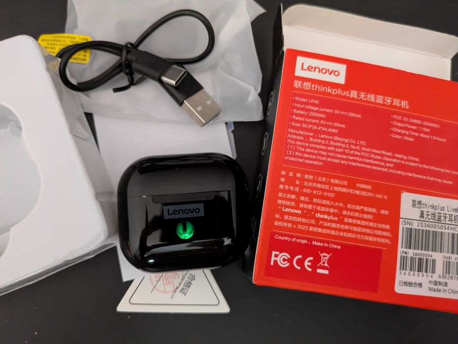 Lenovo LP40 Thinkplus Wireless Earbuds – Brand New, in Original Box64284291652098122