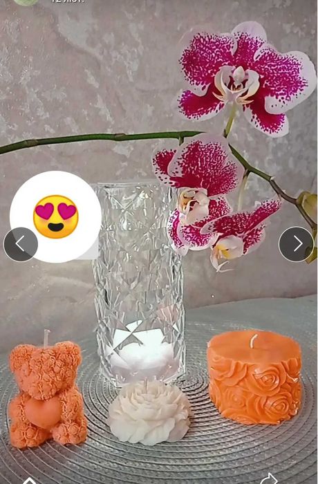 Свічка ручної роботи