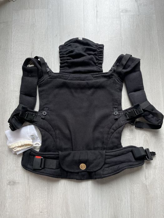 Nosidło Lennylamb LennyUpGrade czarna jodełka