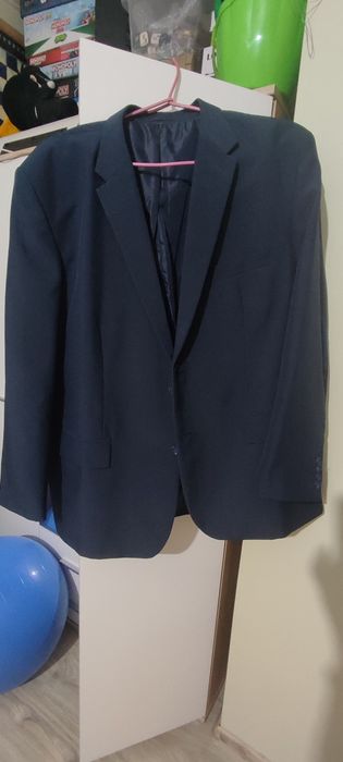 Garnitur męski granatowy