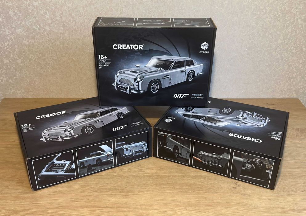‼️В КОРОБЦІ‼️Конструктор James Bond Aston Martin DB5, Creator 10262