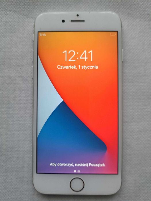 Smartfon APPLE iPhone 6s ; 32 MB ; srebrny - komplet ; stan IDEALNY !