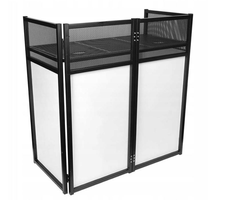 Stół didżejski DJ dla DJa parawan stand
