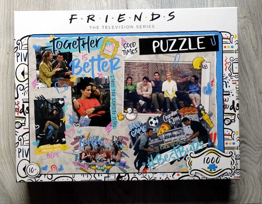 Puzzle Winning Moves Friends Razem lepiej kolaż 1000 el.