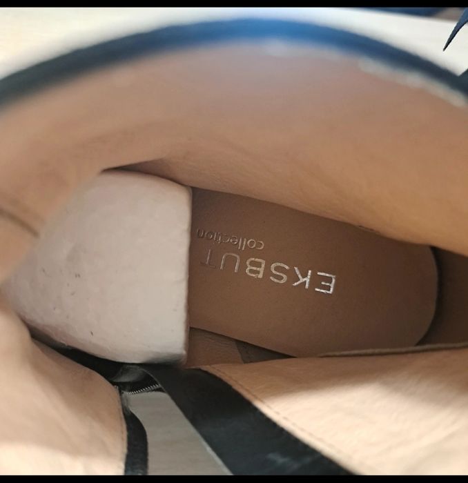 Nowe botki skóra r 38 Eksbut
