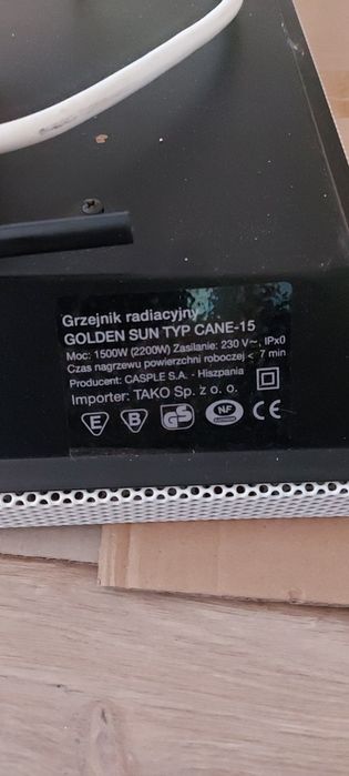 Grzejnik radiatorowy 1500W