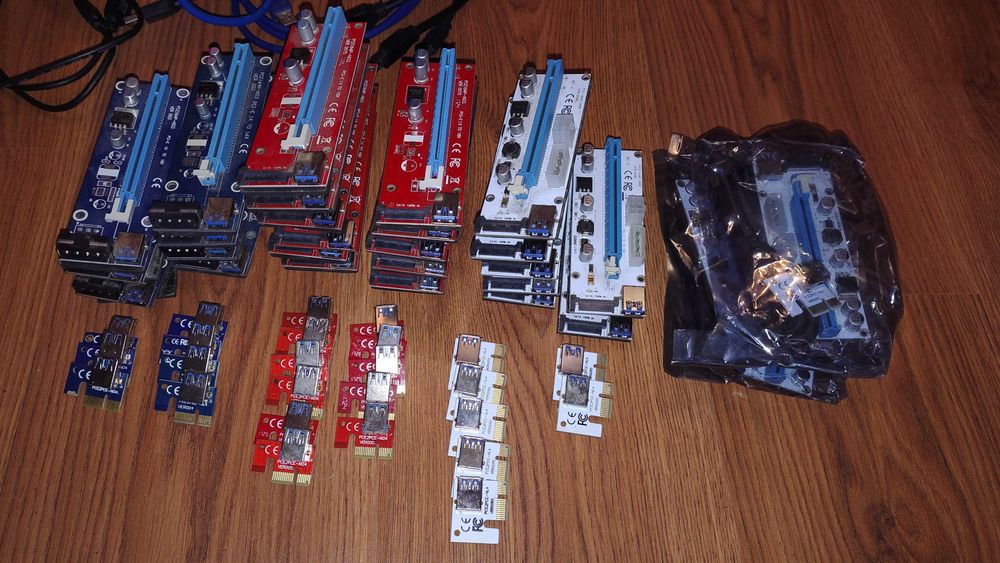 Райзер PCI-E 1X to 16X
