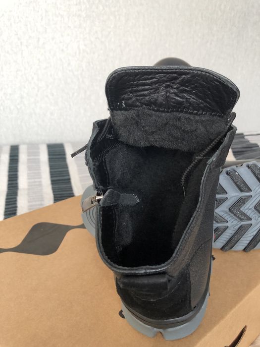 Ботинки зимние,повседневные из натуральной кожи