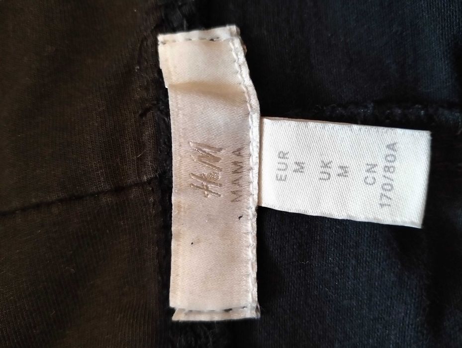 Spodnie ciążowe h&m 2 sztuki