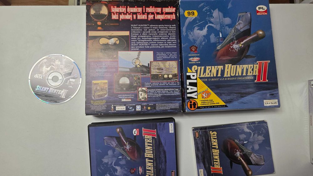 PC Silent hunter II polskie wydanie big box