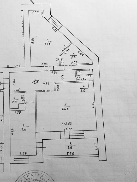 Продам 2к. на Робочій . Площа 82 м. , кухня 11,8 м.  Торг.  NS