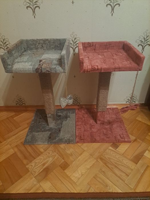 Когтеточка с лежаком, новая