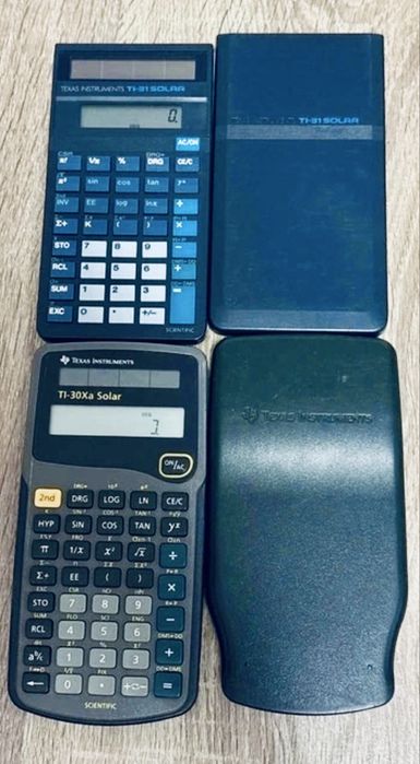 texas instruments ti30xa ti31 solar