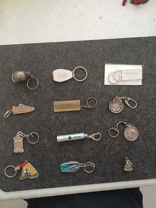 12 porta chaves em metal