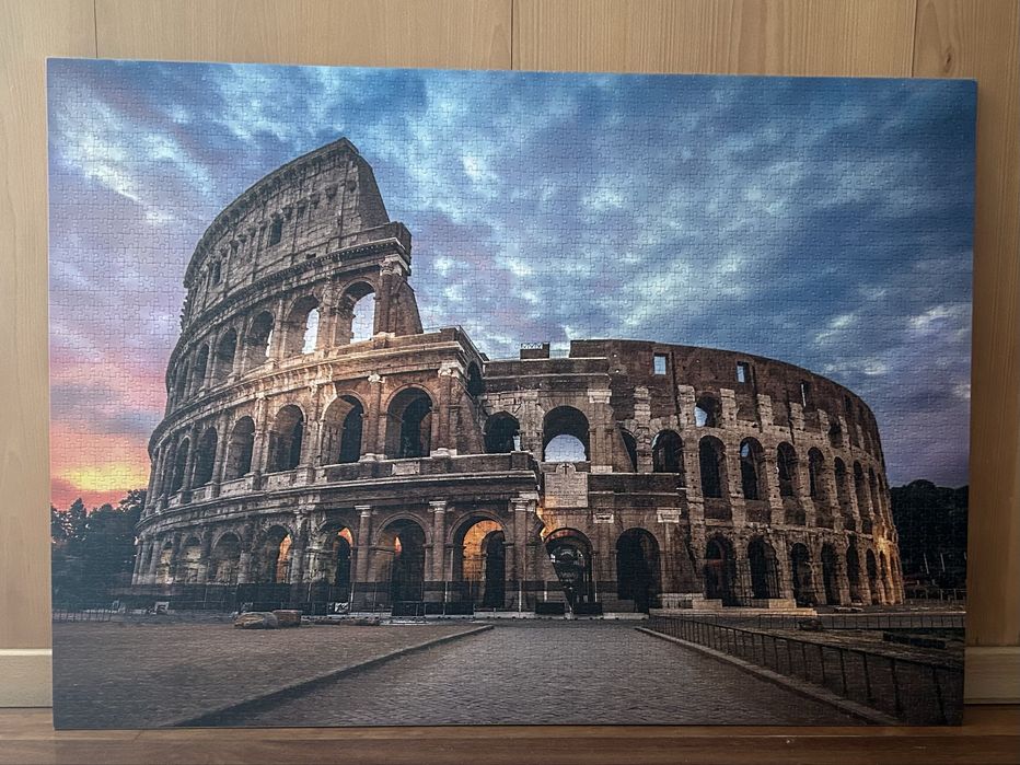 Puzzle de 3000 pecas (montado), ideal para quadro