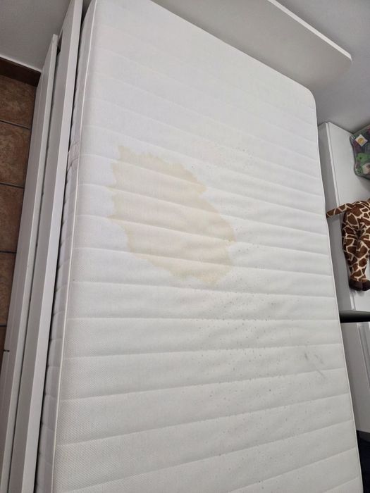 Estr. Cama c/ cama-gaveta + arrumação SLakt (Ikea)