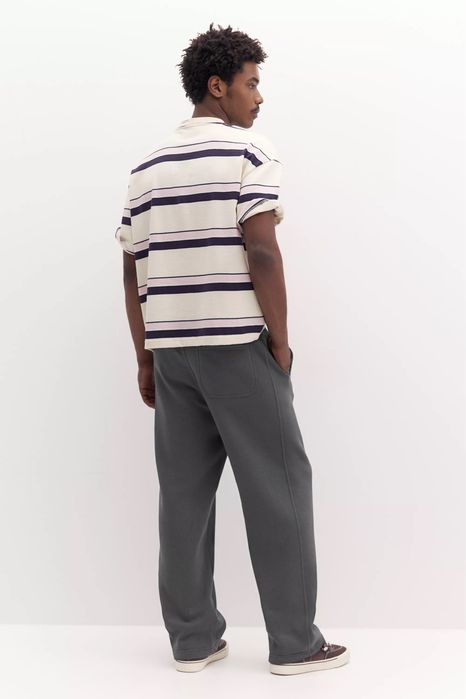Широкі Штани PULL&BEAR Baggy Fit Чоловічі Чорні Спортивні Брюки Широкие Мужские Штаны Джогери