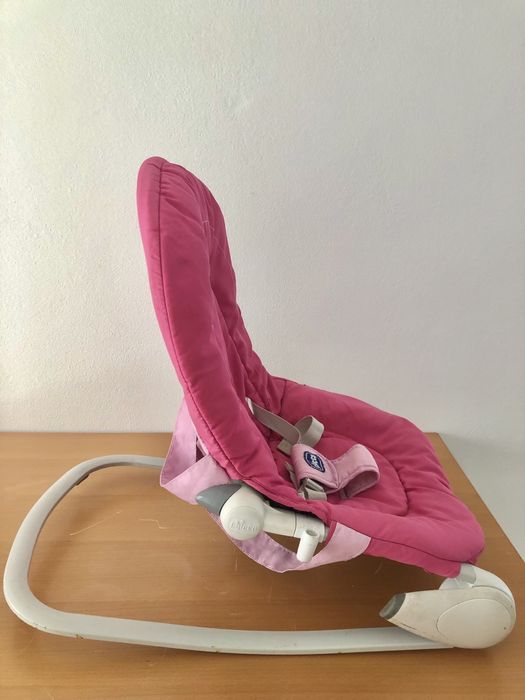 Espreguiçadeira rosa Chicco