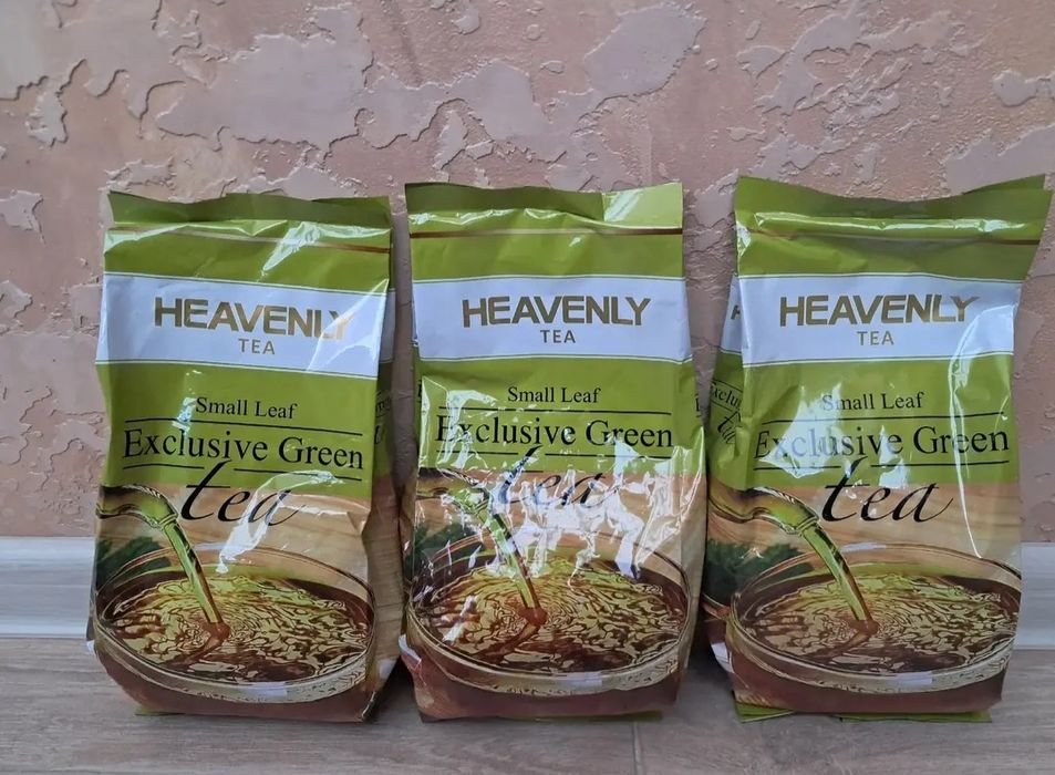 Чорний чай з бергамотом Heavenly / зелений чай Heavenly / чорний чай