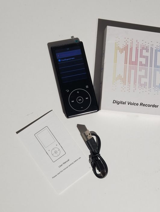 MP3-плеєр Bluetooth з FM-радіо та рекордером 64 ГБ (M3)
