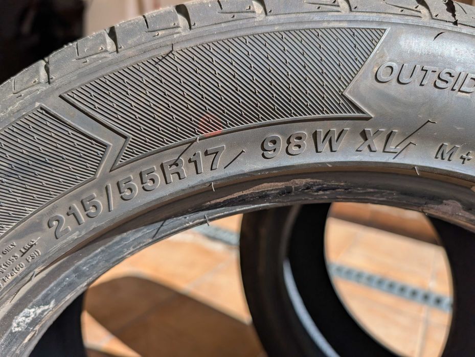 2 pneus fronway eurus08 215/55r17