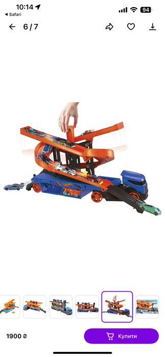 Трек hot wheels як новий!