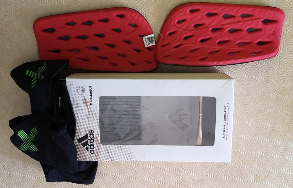 Caneleiras L Adidas X SG League