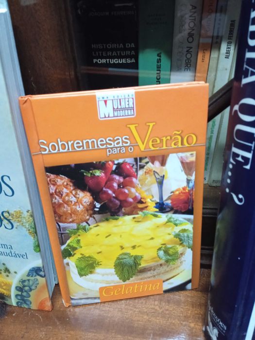 Livros de cozinha e saúde
