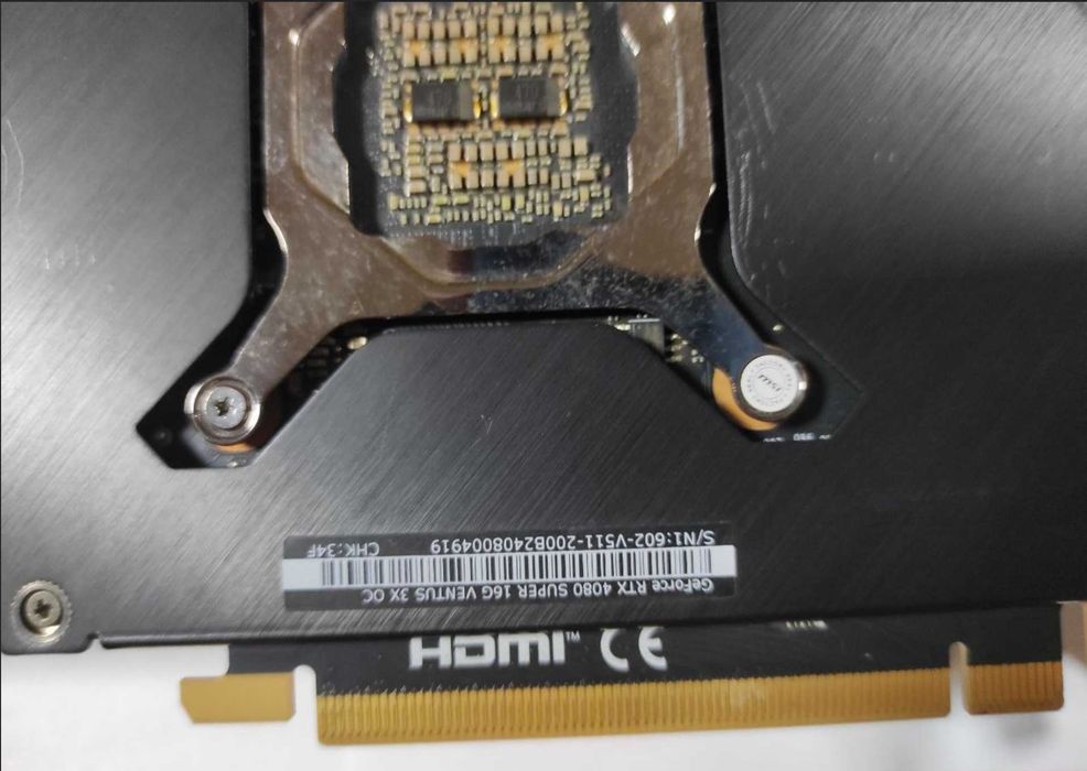 RTX 4080 Super MSI Ventus