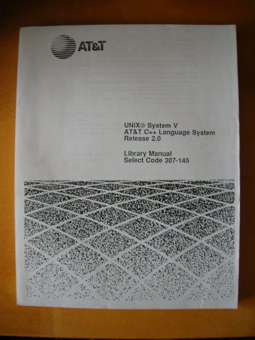 UNIX System V. AT&T C++ Language System Release 2.0. Library Manual.