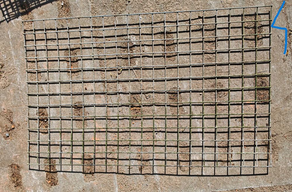 Siatki ocynkowe, zgrzewane. Grubość drutu 0,4 cm