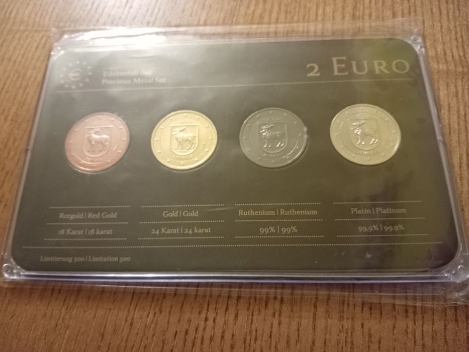 Moedas de colecção 2€