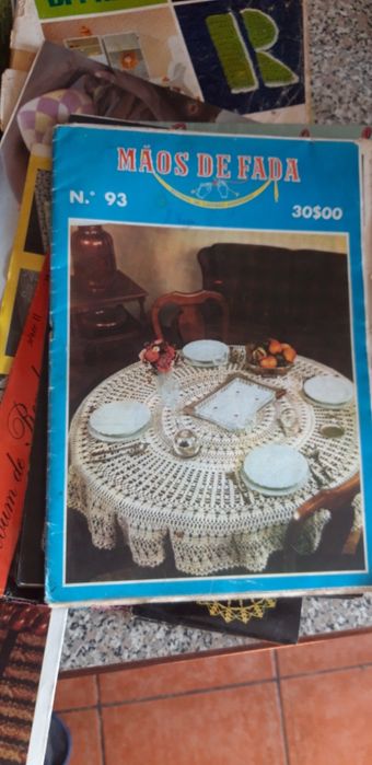 Conjunto de Revistas Crochet Antigas
