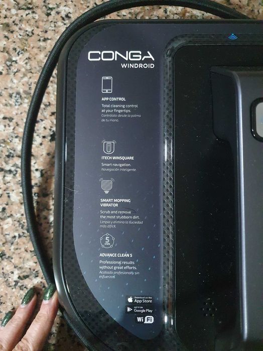 Aspirador e limpeza de vidros