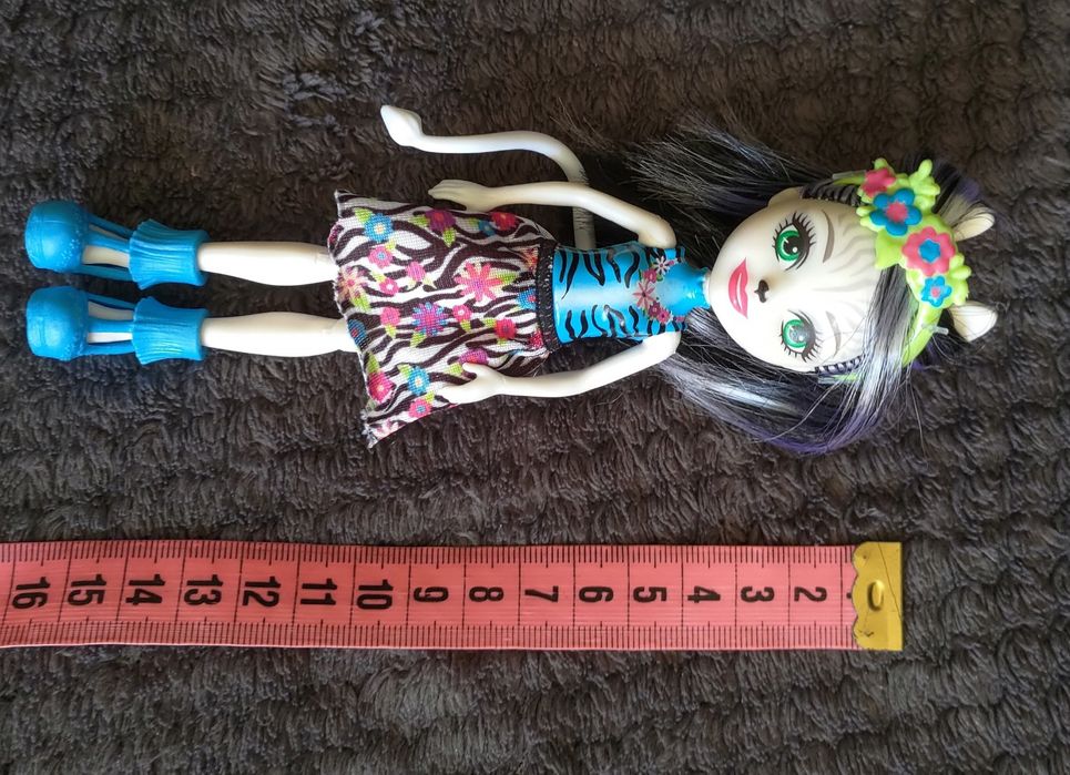 Barbie Enchantimals lalka zebra