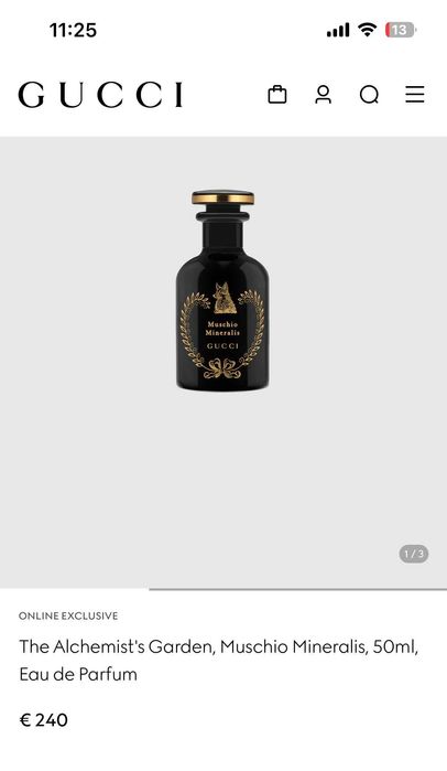 GUCCI Muschio Mineralis Eau de Parfum 50ml